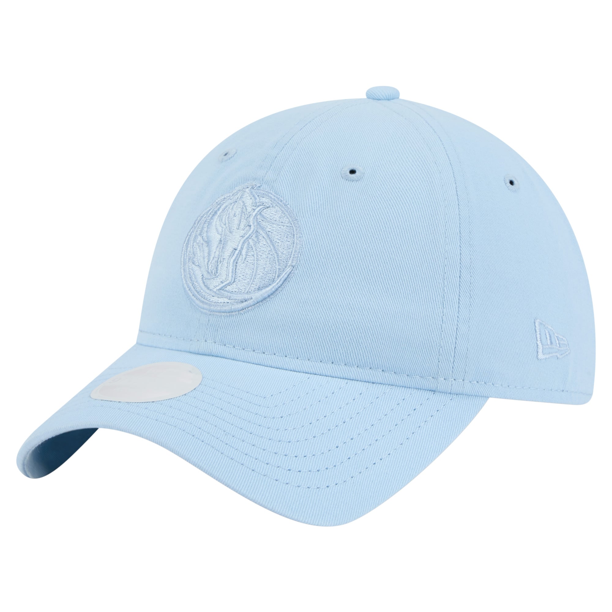 Women's Dallas Mavericks New Era Light Blue Colorpack 9TWENTY Adjustable Hat